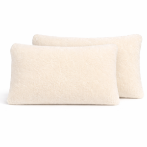Coppia Cuscini Memory con Federa "Lana FIR"